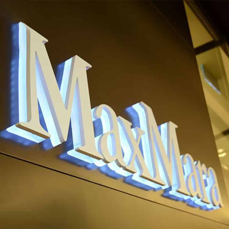 3D Illuminated Channel Letters LED Advertising Sign
