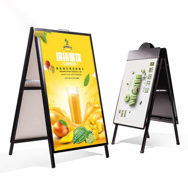 A Frame Sandwich Board Outdoor Advertising Sign