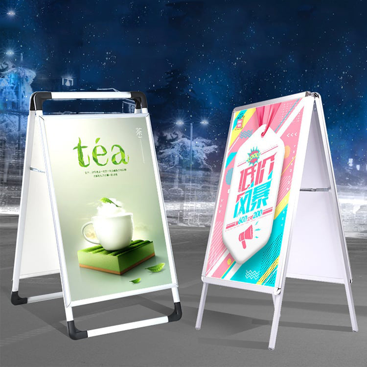 A Frame Sandwich Board Outdoor Advertising Sign
