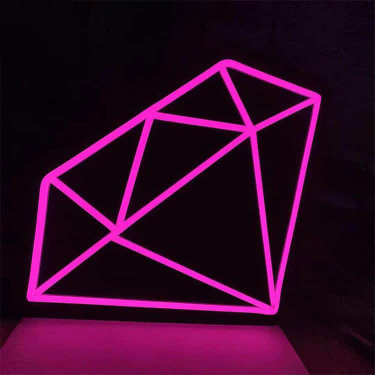 Acrylic Neon Sign Illuminated Interior Lighting Signage