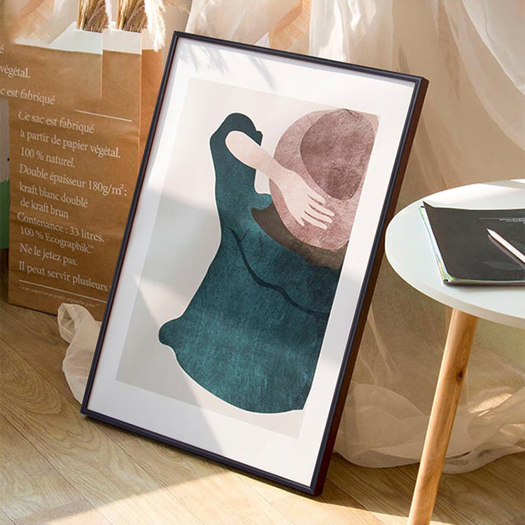 Black Picture Frame Custom Aluminum Display