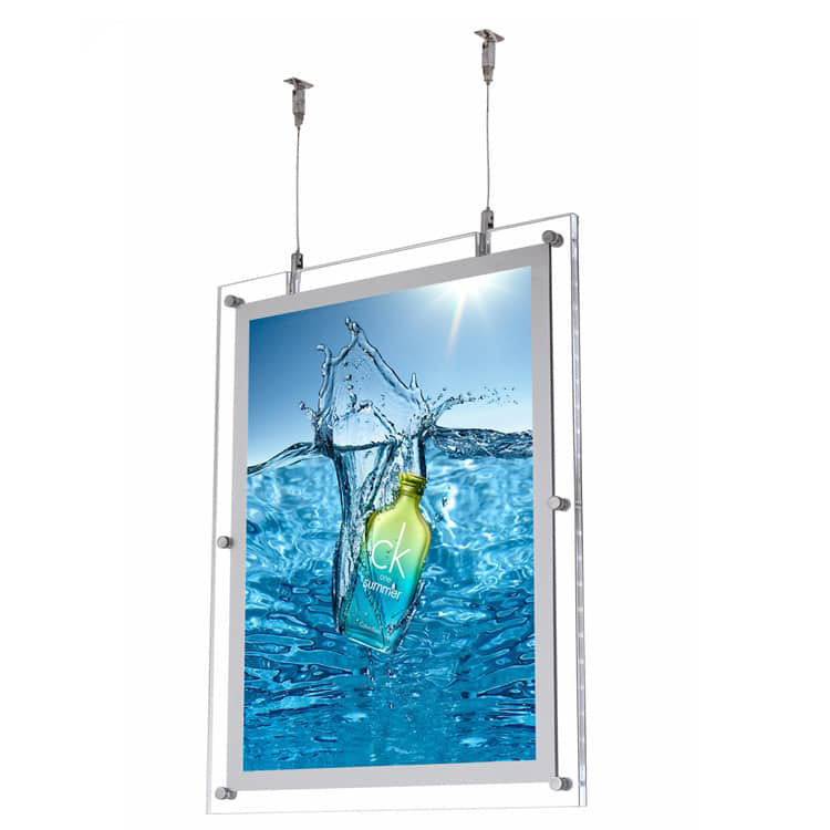 Clear Light Box LED Illuminated Interior Acrylic Sign