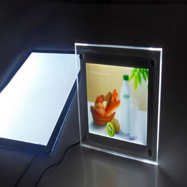 Custom Crystal Light Boxes for LED Poster Display