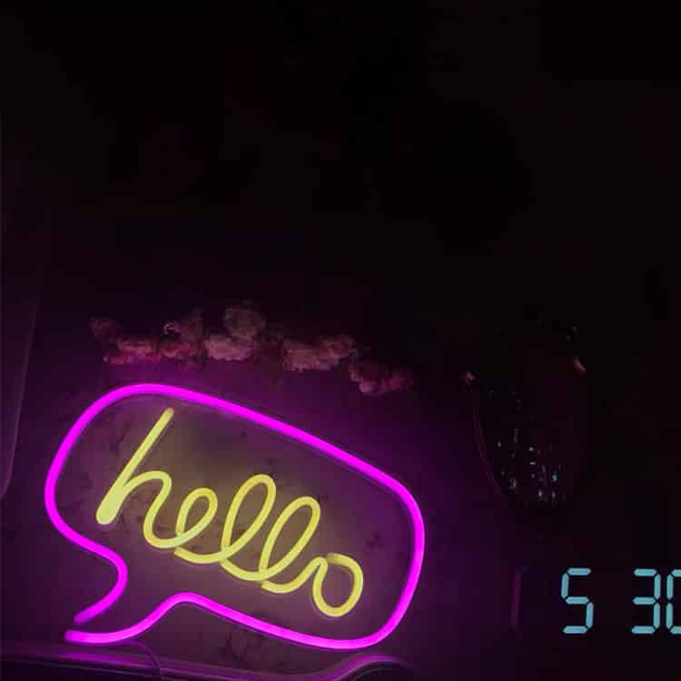 Electric Neon Sign Cute Home Decor Lighting Display