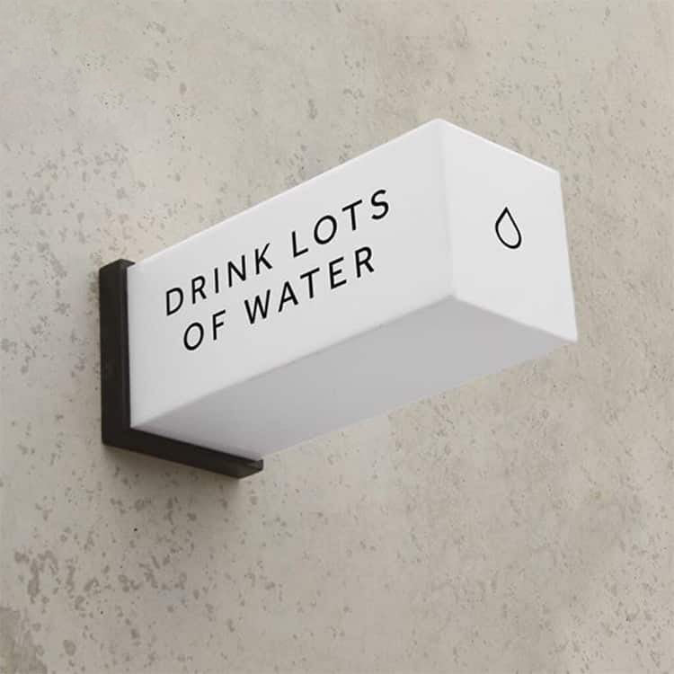 Frameless Projecting Light Box Outdoor Cube Sign