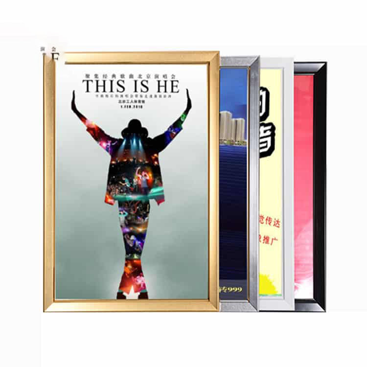 LED Aluminum Light Box Poster Frame interior Advertising