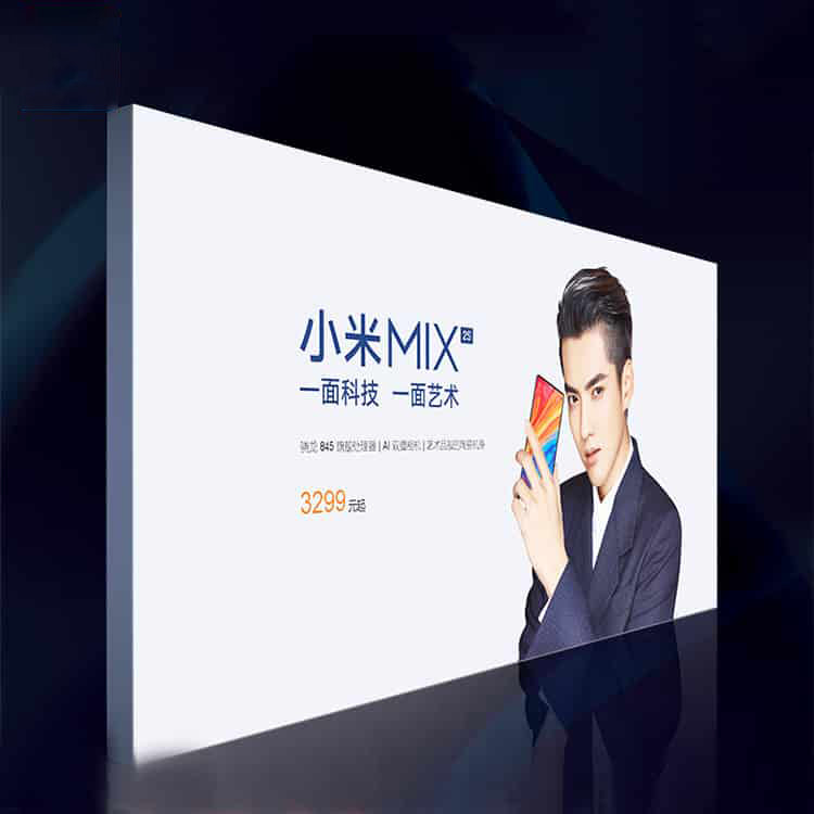 LED Fabric Lightboxes Custom Made Aluminum Signage