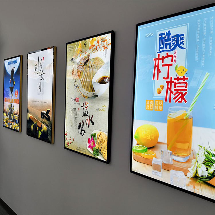 LED Magnetic Light Boxes Illuminated Advertising Signage