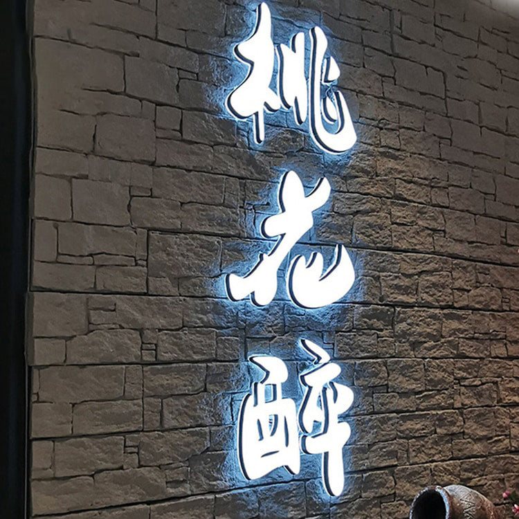 LED Mini Letter 3D Sign for Outdoor Shop Adverting