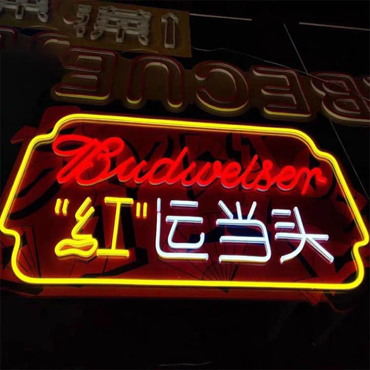 LED Neon Signage Custom Made Acrylic Board