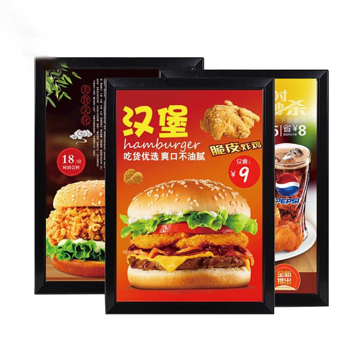 LED Snap Frame Sign Ultra Slim Backlit LED Light Box