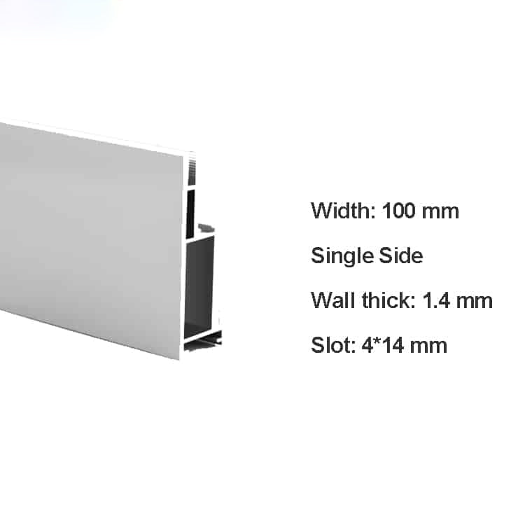 Light Box Extrusion | Single Side 100mm SEG Frame
