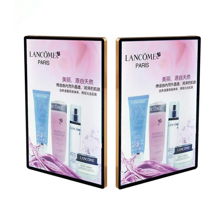 Magnetic Slim Light Box Lighting Poster Display Sign