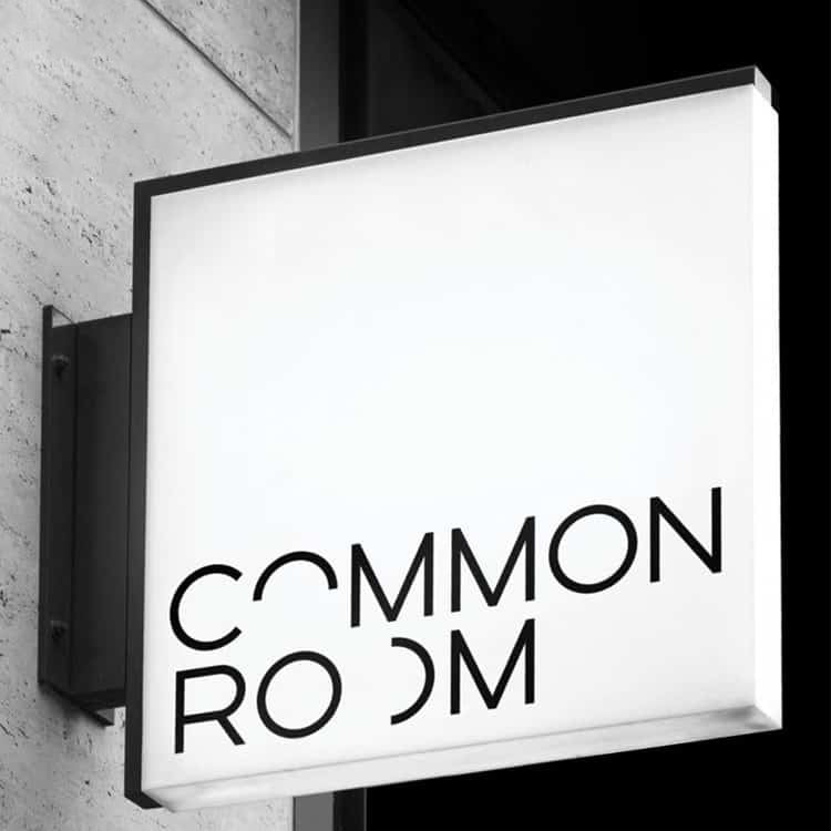 Rectangular Light Box Acrylic Projecting Sign