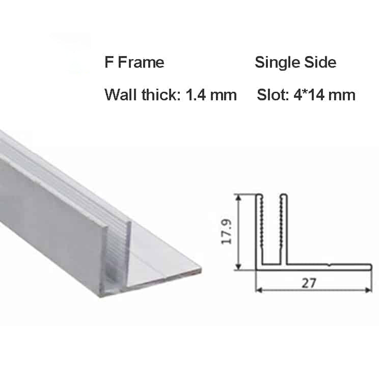 SEG Frame Extrusion System Fabric Lightbox Material
