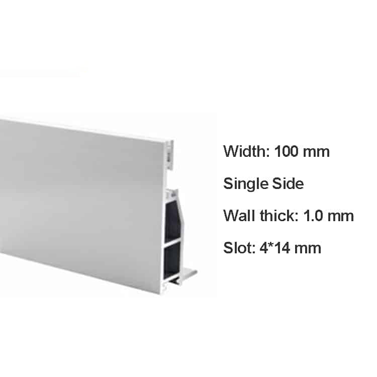 SEG Sign Extrusion for Fabric Light Box 100mm Single Side
