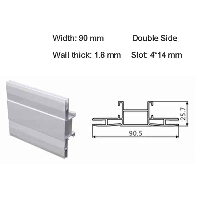 SEG Tension Fabric Frames Light Box Aluminum Profile