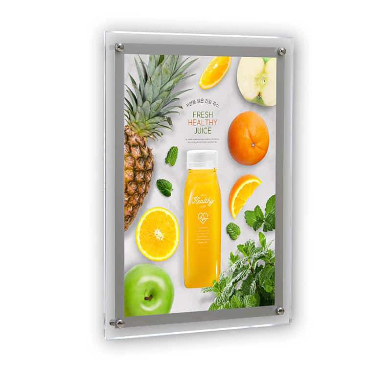 Store Crystal Light Box LED Illuminated Sign for Advertising