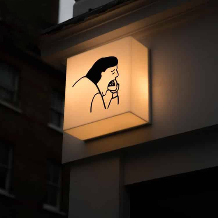 Store Light Box Illuminated LED Sign Lighting Decoration