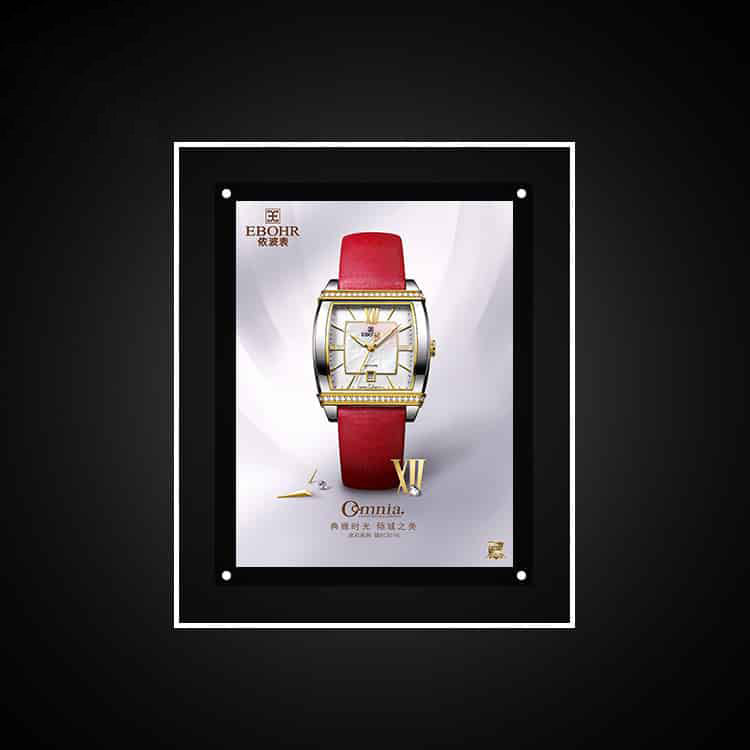 Wall Mount Light Boxes LED Advertising Signage Board