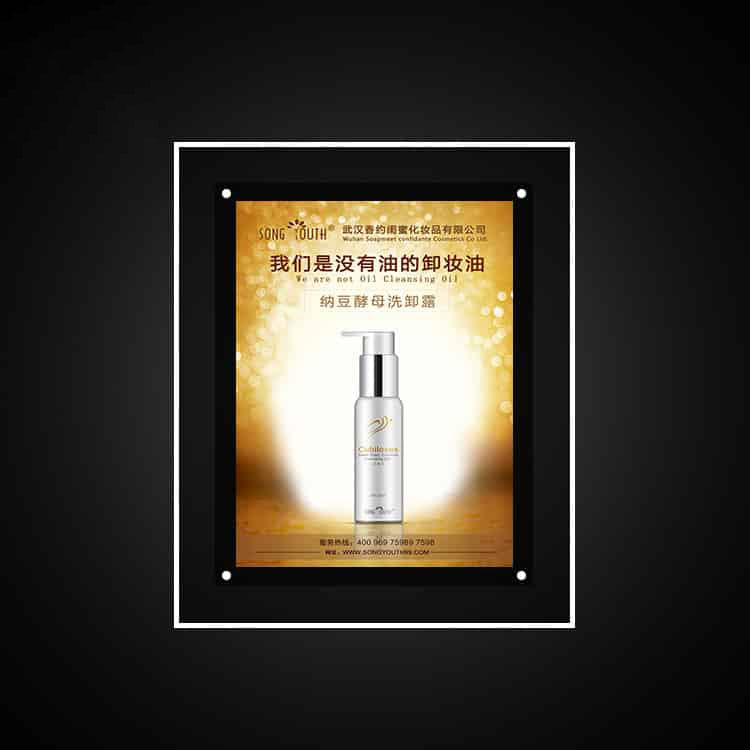 Wall Mount Light Boxes LED Advertising Signage Board