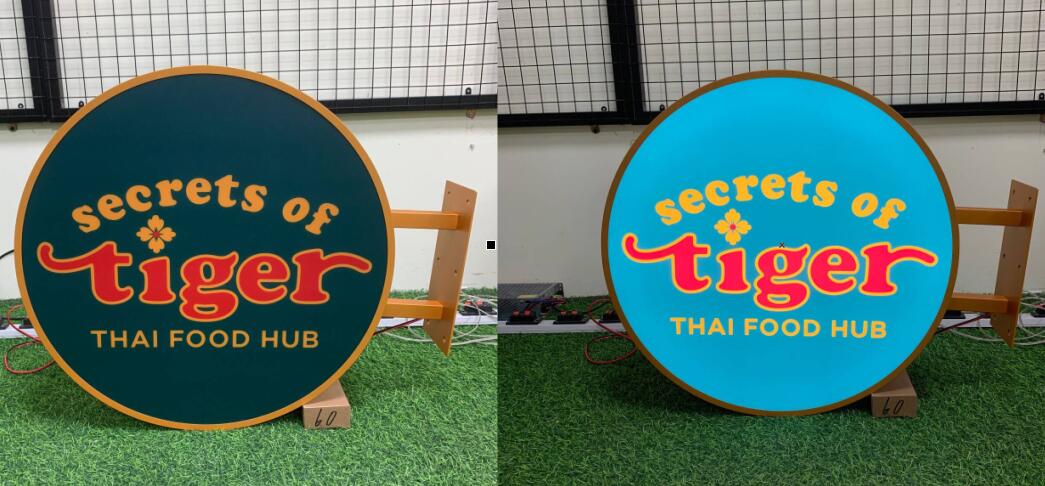 Why UV Printed Logo Colors Looks Different When Turn on the light?