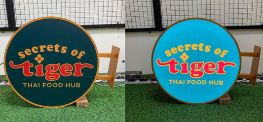 Why UV Printed Logo Colors Looks Different When Turn on the light?