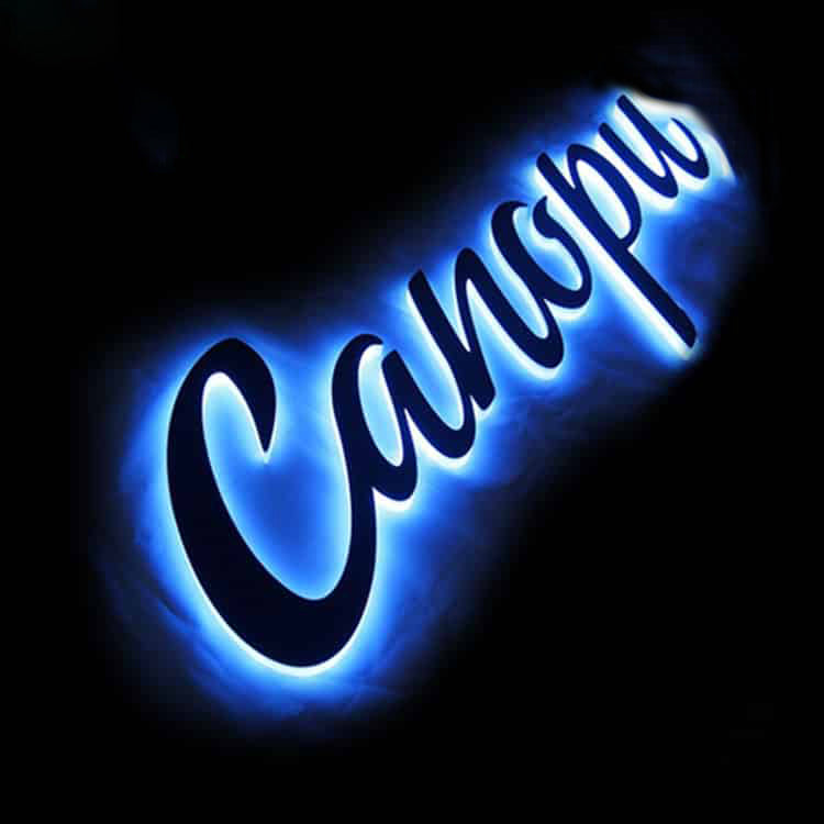 3D Illuminated Channel Letters LED Advertising Sign – TP Sign