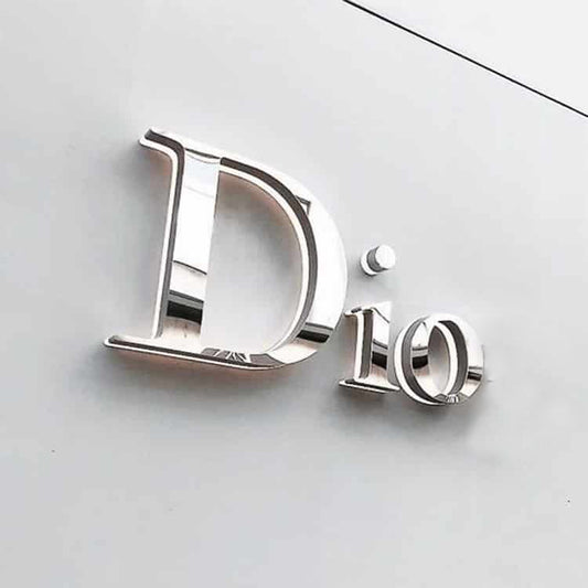 Backlit Letters Signage Custom Stainless Steel Metal Sign