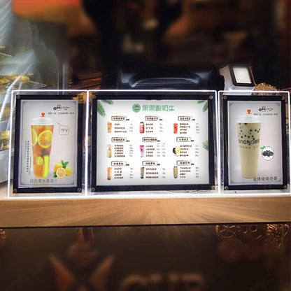 Bar Sign Light Box LED Illuminated Display Signage