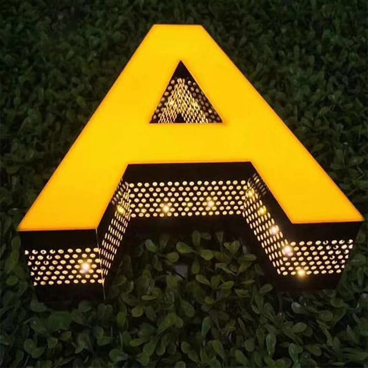 Channel Letter Sign | Stainless Steel Sidelit LED Letters