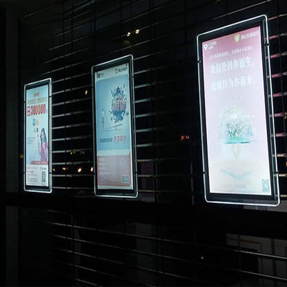 Internal Sign Light Box Clear Light Box LED Illuminated Interior Acrylic Sign – TP Sign