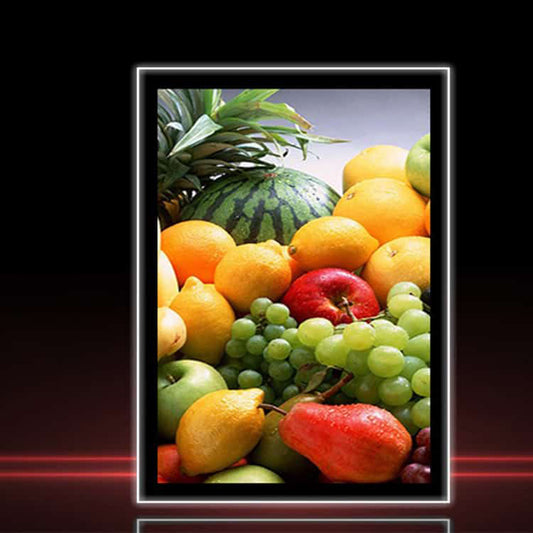 Crystal Light Box Clear LED Acrylic Signage Board