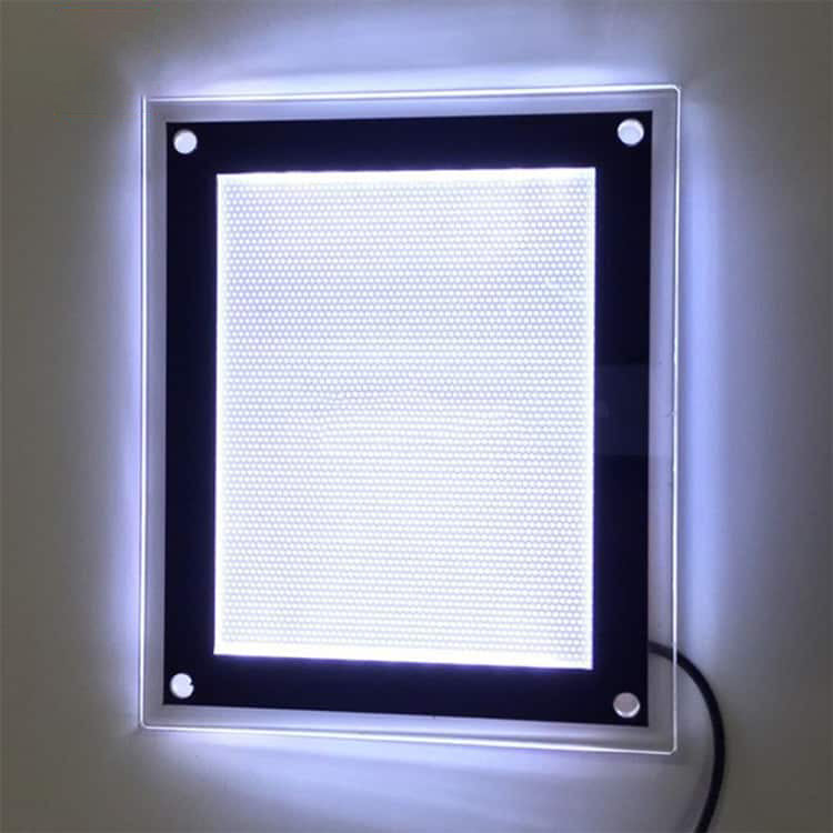 Crystal Light Box Clear LED Acrylic Signage Board
