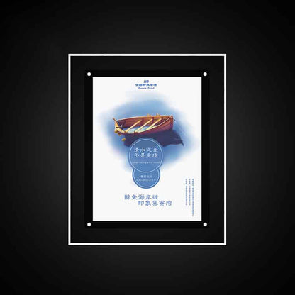 Custom Crystal Light Boxes for LED Poster Display