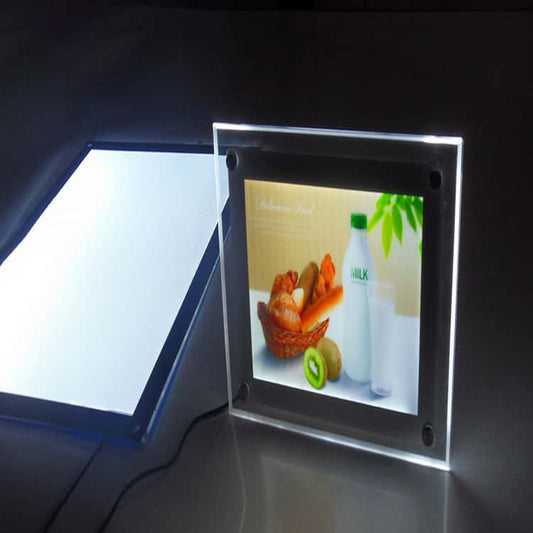Custom Crystal Light Boxes for LED Poster Display