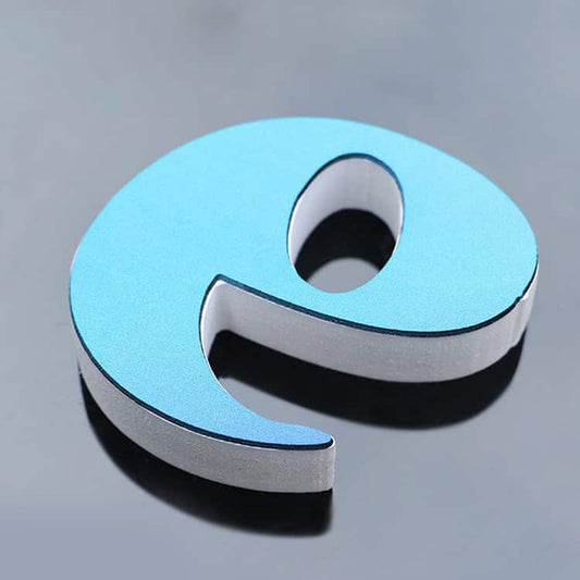 Cut PVC Letter Wall Mount Custom Outdoor Advertising