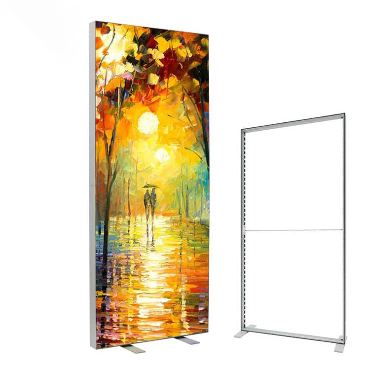 Freestanding Fabric Light Box Aluminum Sign – TP Sign
