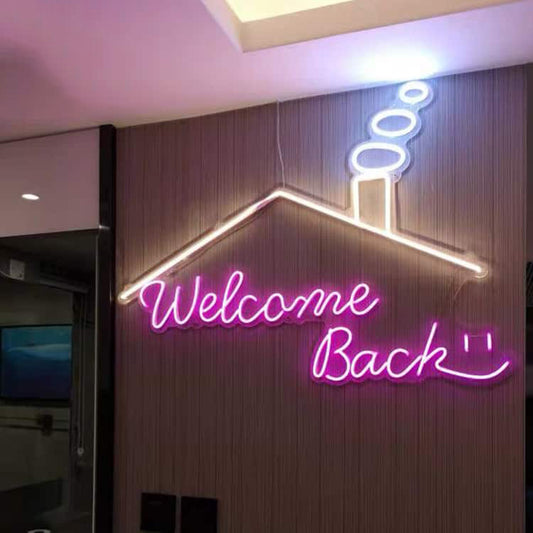Interior Neon Signs Illuminated Wall Mount Electric Sign
