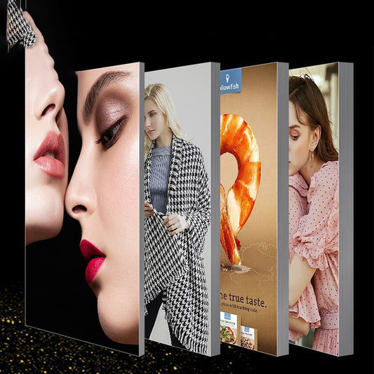 Large Light Box LED Sign Frameless Aluminum Signage