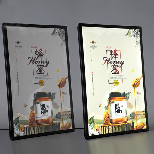 LED Magnetic Light Boxes Illuminated Advertising Signage