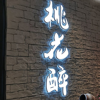 LED Mini Letter 3D Sign for Outdoor Shop Adverting
