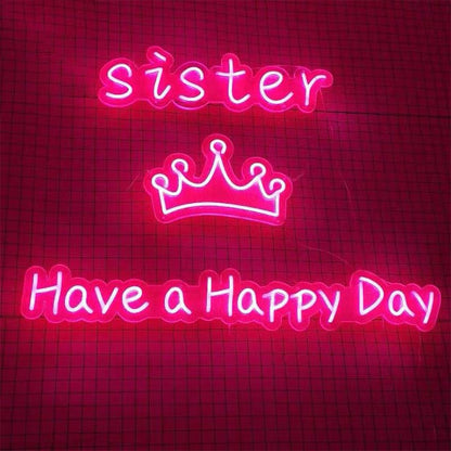 LED Neon Light Sign Interior Advertising Signage Board