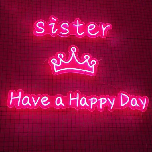 LED Neon Light Sign Interior Advertising Signage Board