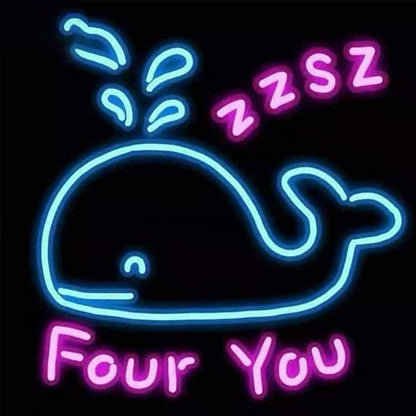 LED Neon Light Sign Interior Advertising Signage Board