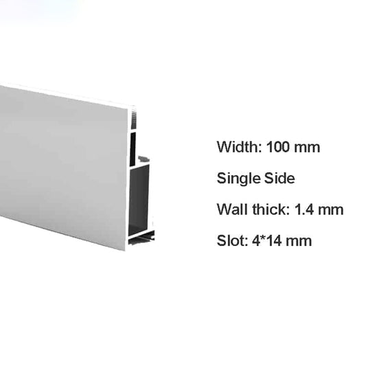 Light Box Extrusion | Single Side 100mm SEG Frame