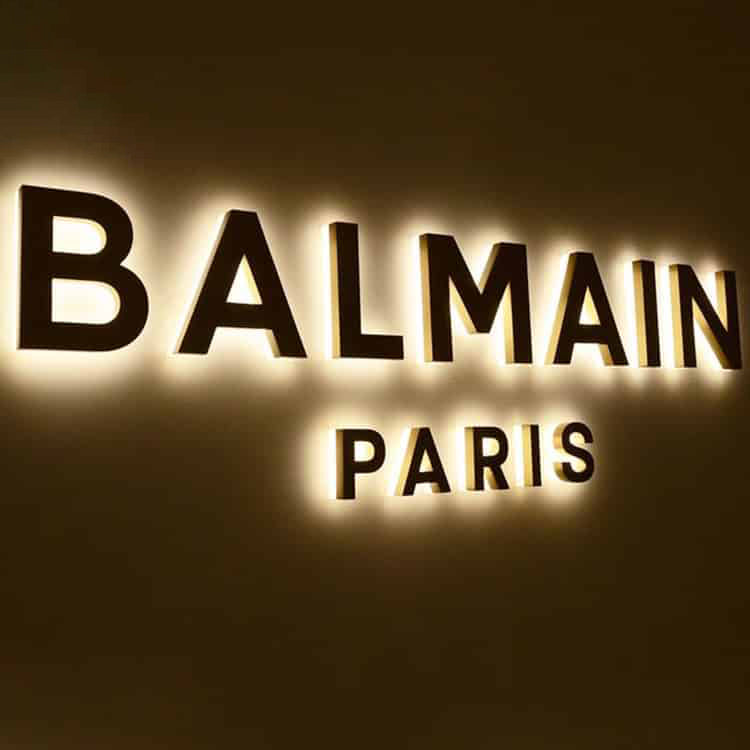 Metal Backlit Letter LED Illuminated Sign for Advertising
