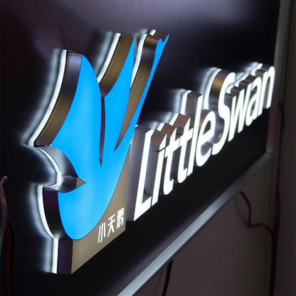 Mini Acrylic Letter LED Illuminated Outdoor Sign