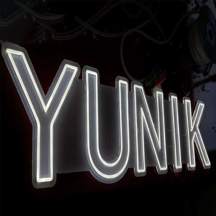 Neon Letter Lights LED Signage Custom Business Sign