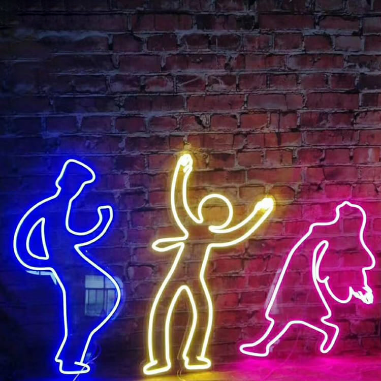 Neon Sign Board Illuminated Exterior LED Signage